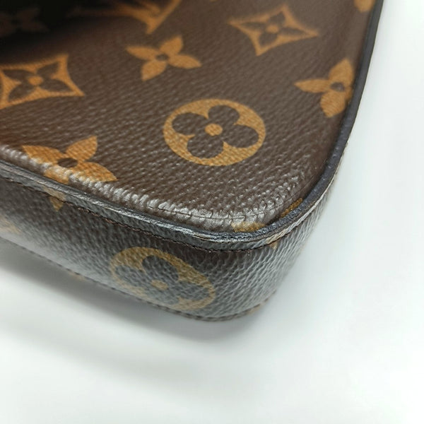 Authenticated pre-owned Félicie Monogram Coated Canvas Brown - Crossbody Bag at Looply