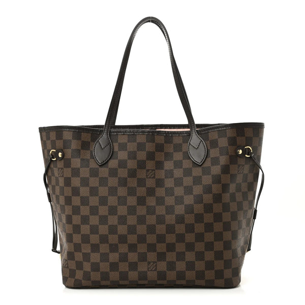 Damier Ebene Neo Neverfull MM Rose Ballerine-test