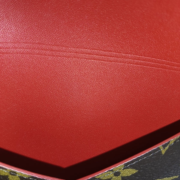 KIRIGAMI Monogram Coated Canvas Brown