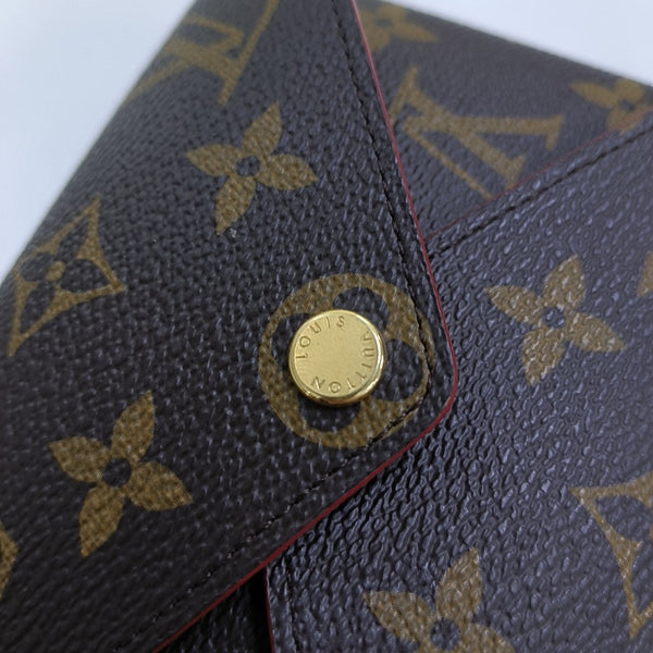 KIRIGAMI Monogram Coated Canvas Brown