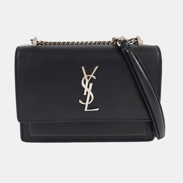 Authenticated pre-owned Sunset Calfskin Black - Handbags at Looply