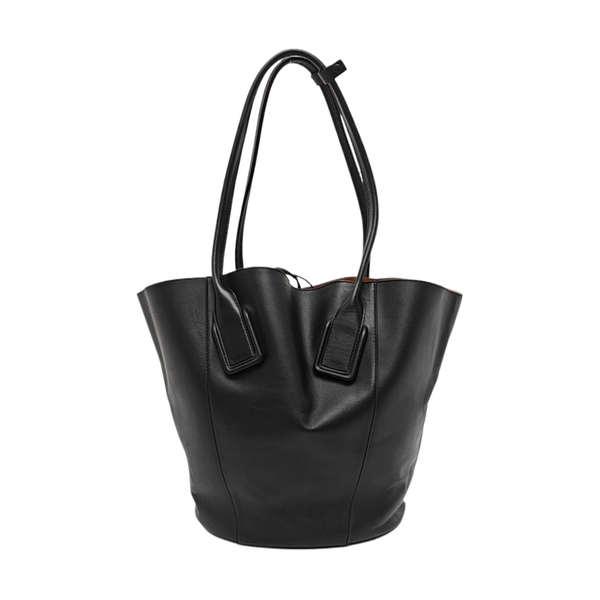 Authenticated pre-owned Arco Calfskin Black - Shoulder Bag at Looply
