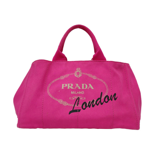 Authenticated pre-owned Denim Canvas Pink - Handbags at Looply