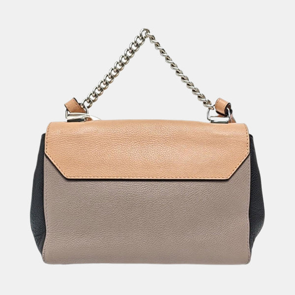 Authenticated pre-owned Lockme BB Calfskin Multicolor - Shoulder Bag at Looply