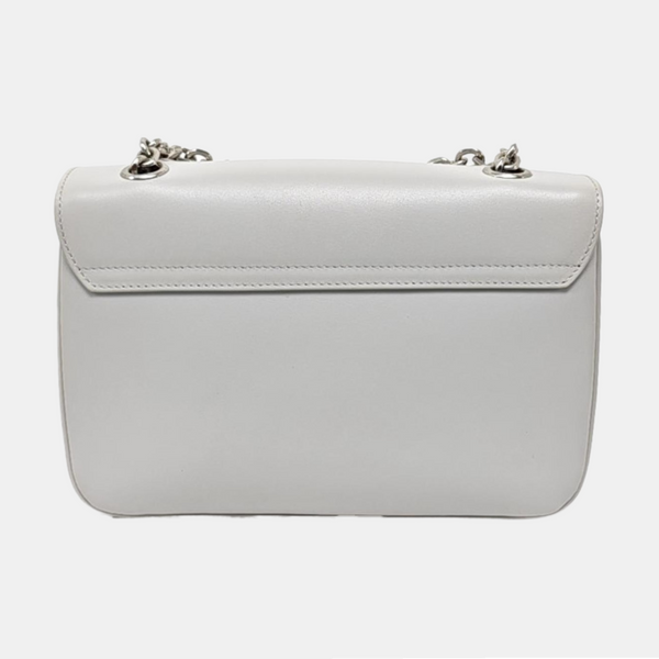 Authenticated pre-owned C Medium Calfskin Gray - Shoulder Bag at Looply