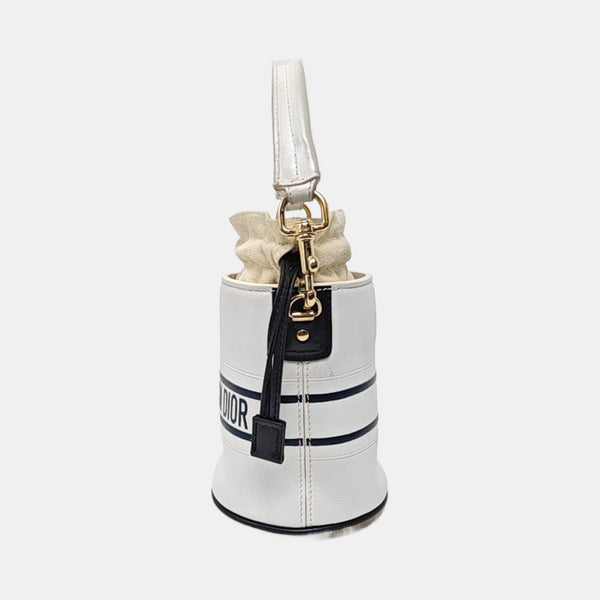 Vibe Super Mini Piel de Becerro Blanca