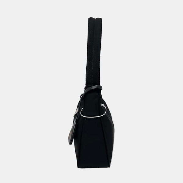 Authenticated pre-owned Re-edition2000 Mini Nylon Black - Top Handle Bag at Looply