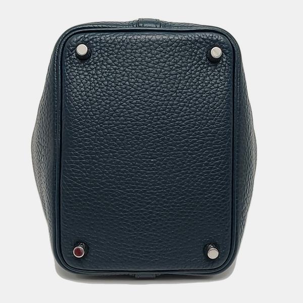 Authenticated pre-owned Picotin Lock 18 Clemence Green - Top Handle Bag at Looply