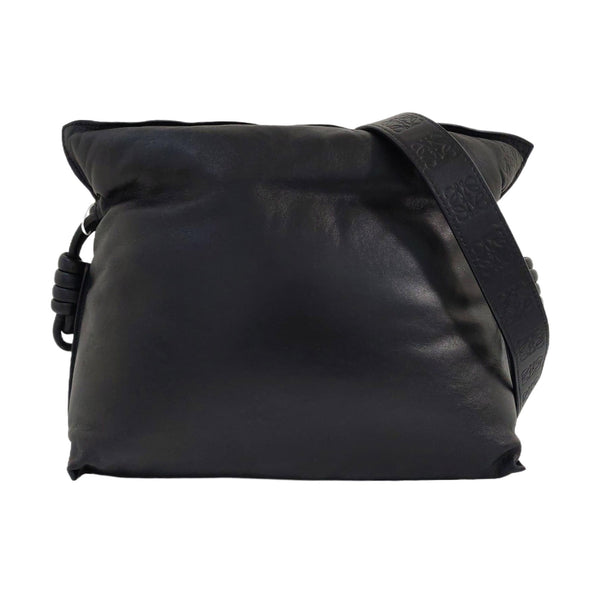 Authenticated pre-owned Flamenco Xl Calfskin Black - Shoulder Bag at Looply
