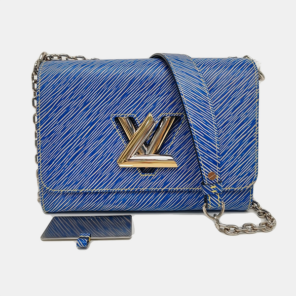 Authenticated pre-owned Twist MM Epi Blue - Shoulder Bag at Looply