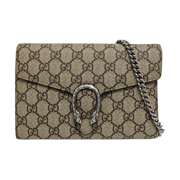 Authenticated pre-owned Dionysus Monogram Coated Canvas Beige - Crossbody Bag at Looply
