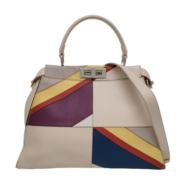 Authenticated pre-owned Peekaboo Calfskin Multicolor - Shoulder Bag at Looply