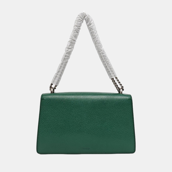 Authenticated pre-owned Dionysus Super Mini Calfskin Green - Shoulder Bag at Looply