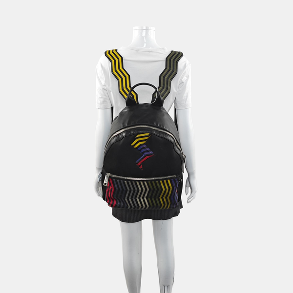 Nylon Backpack Black