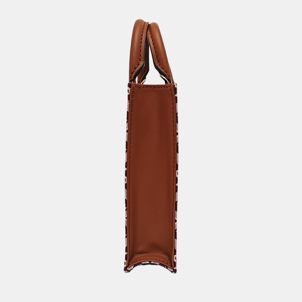 Authenticated pre-owned Sac Plat Mini Fabric Red - Shoulder Bag at Looply