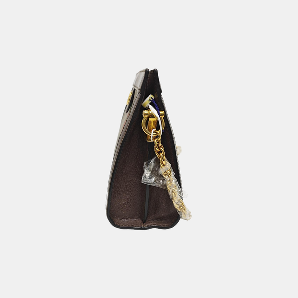 Authenticated pre-owned Ophidia Small Monogram Coated Canvas Beige - Shoulder Bag at Looply