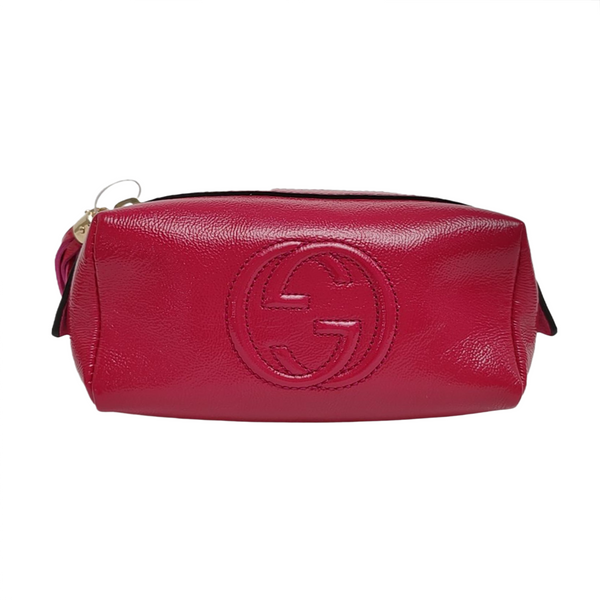 Authenticated pre-owned Soho Patent Leather Pink - Clutch at Looply