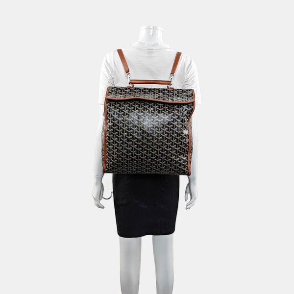 Saint Léger Coated Canvas Brown
