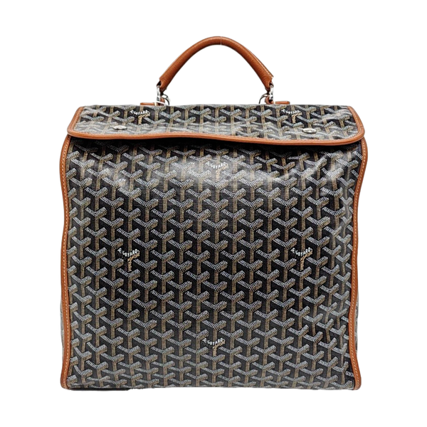 Saint Léger Coated Canvas Brown
