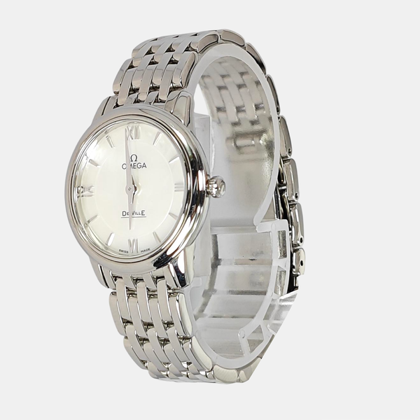 DE VILLE 27.4mm White Quartz Watch