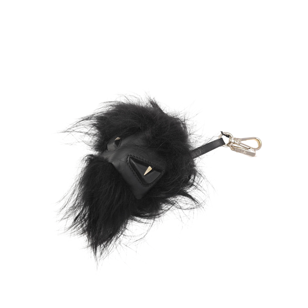 Authenticated pre-owned Synthetic Material Black Bag Charm - Bag Charm at Looply