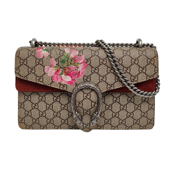 Authenticated pre-owned Dionysus Super Mini Monogram Coated Canvas Beige - Shoulder Bag at Looply
