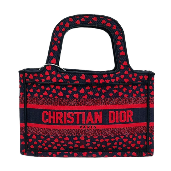Authenticated pre-owned Book Tote Mini Fabric Multicolor - Top Handle Bag at Looply