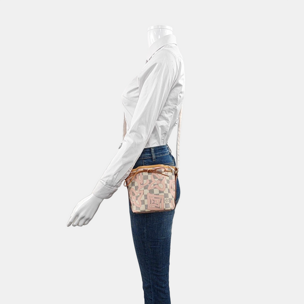 Authenticated pre-owned Néonoé Nano Coated Canvas Beige - Shoulder Bag at Looply