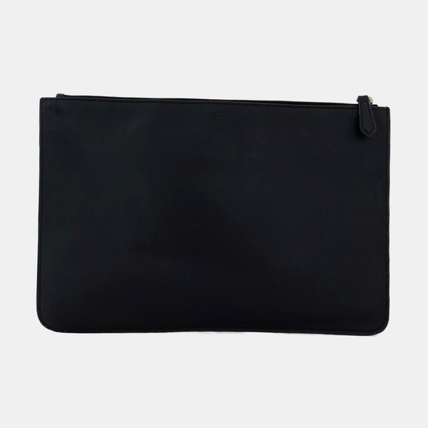 Authenticated pre-owned Monster Calfskin Black - Clutch at Looply