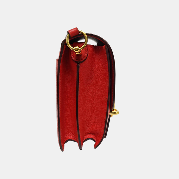 Authenticated pre-owned Roulis 18 Evercolor Red - Crossbody Bag at Looply