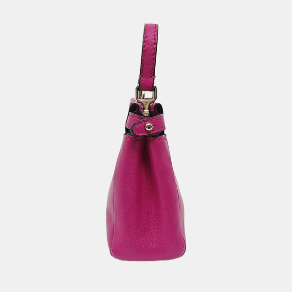 Authenticated pre-owned Peekaboo Small Calfskin Purple - Shoulder Bag at Looply