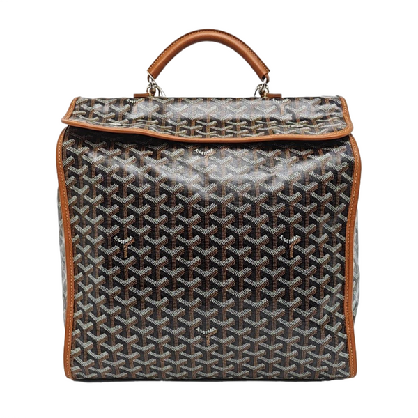 Saint Léger Coated Canvas Brown