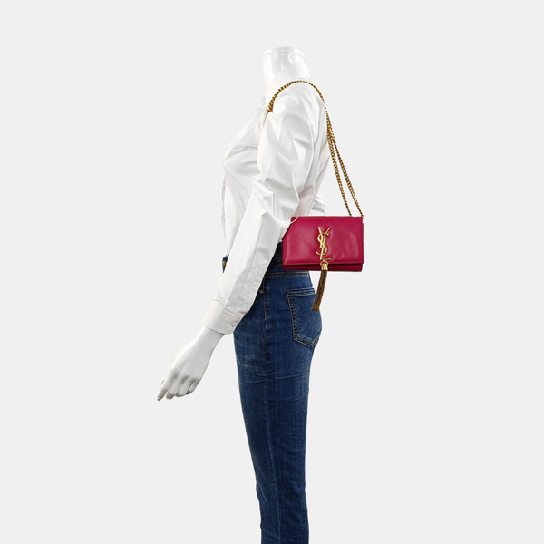 KATE Mini Calfskin Red