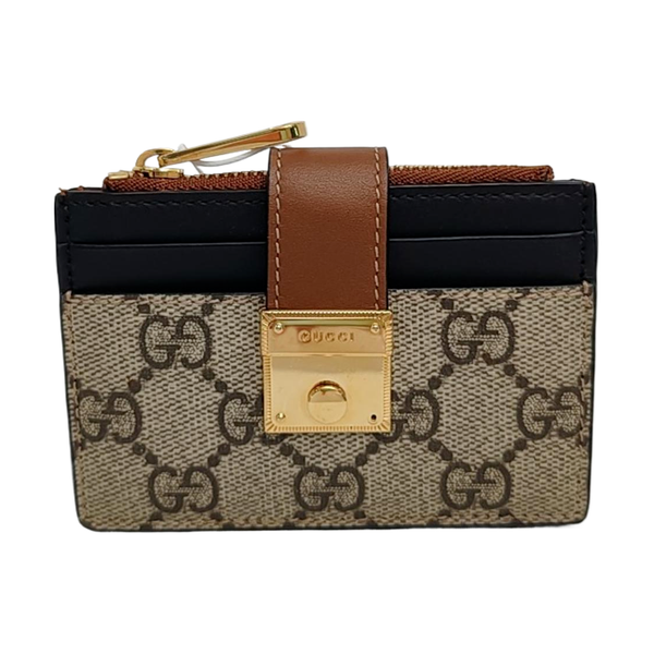 Authenticated pre-owned Padlock Coated Canvas Beige Wallet - Wallet at Looply