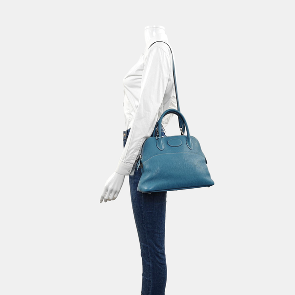 Authenticated pre-owned Bolide 31 Clemence Blue - Shoulder Bag at Looply