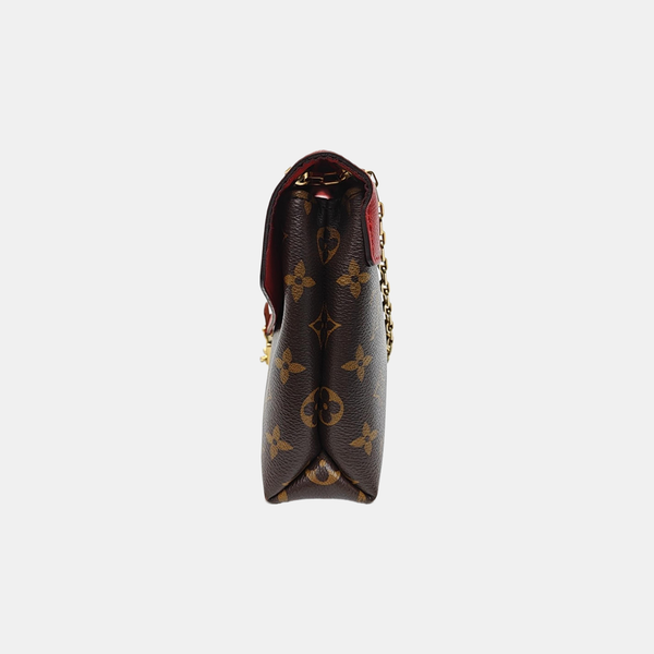Authenticated pre-owned Pallas Monogram Coated Canvas Brown - Shoulder Bag at Looply