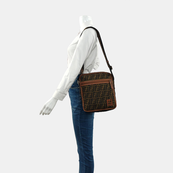 Canvas Shoulder Bag Beige