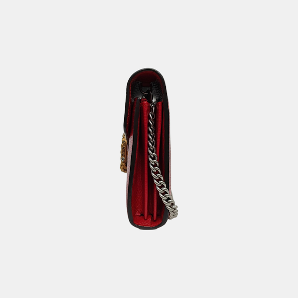 Authenticated pre-owned Dionysus Super Mini Calfskin Red - Shoulder Bag at Looply