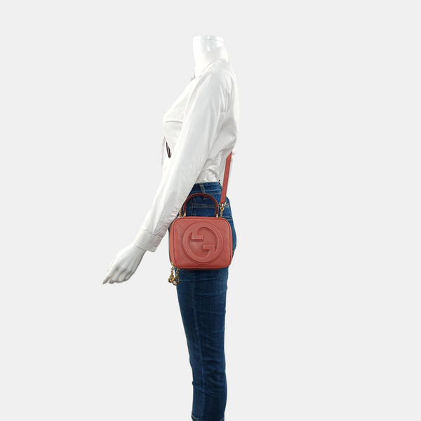 Authenticated pre-owned Blondie Lambskin Pink - Shoulder Bag at Looply