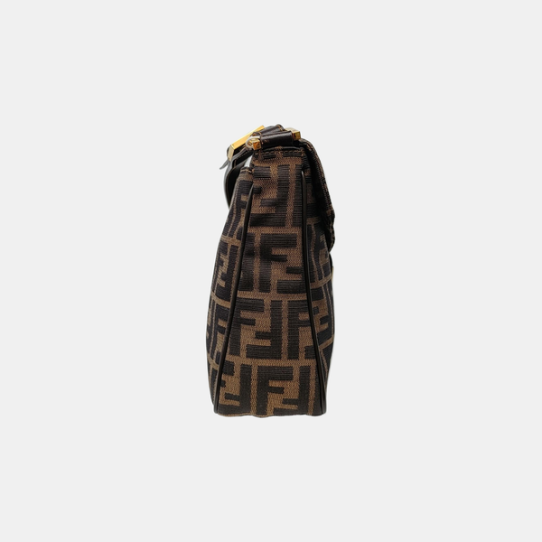 Canvas Shoulder Bag Brown