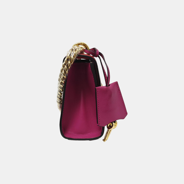 Authenticated pre-owned Padlock Small Monogram Coated Canvas Multicolor - Shoulder Bag at Looply