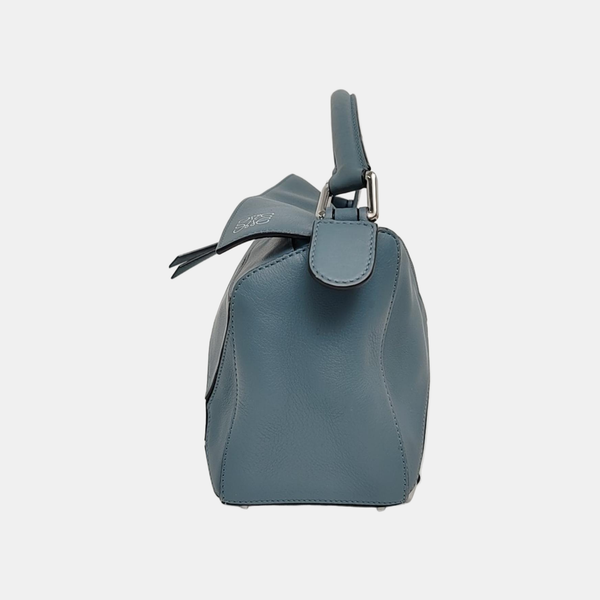 Authenticated pre-owned Puzzle Small Calfskin Blue - Shoulder Bag at Looply