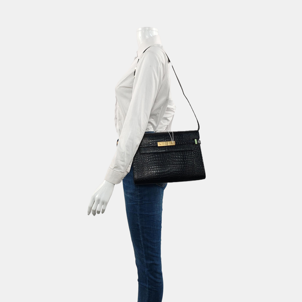 MANHATTAN Calfskin Black