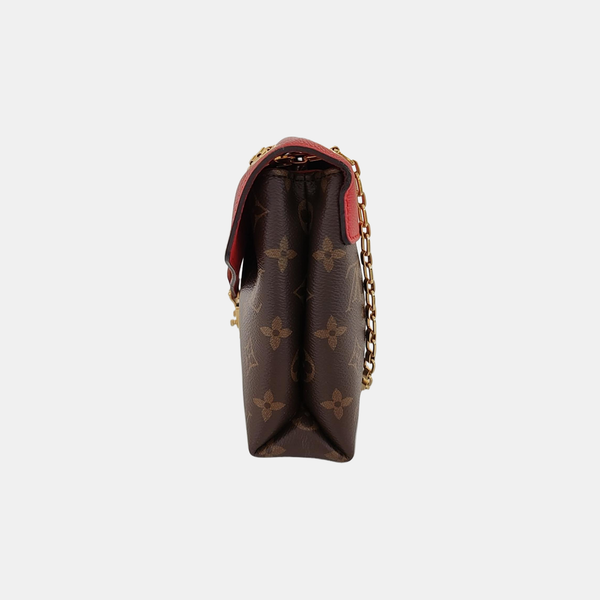 Authenticated pre-owned Pallas Monogram Coated Canvas Brown - Shoulder Bag at Looply