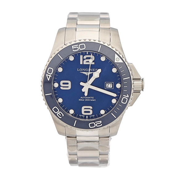 Conquest Hydroconquest 43mm Navy Blue Automatic Watch