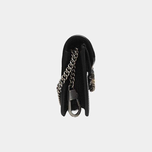 Authenticated pre-owned Dionysus Super Mini Monogram Denim Black - Shoulder Bag at Looply