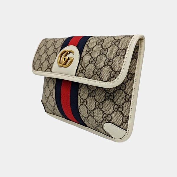 Authenticated pre-owned Ophidia Monogram Coated Canvas Beige - Belt Bag at Looply