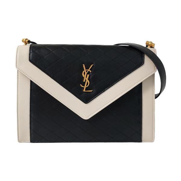 GABY Quilted Lambskin Black