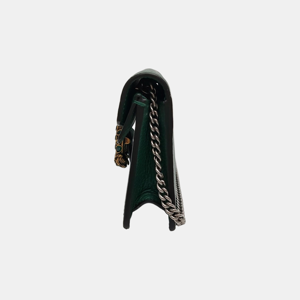 Authenticated pre-owned Dionysus Super Mini Calfskin Green - Shoulder Bag at Looply