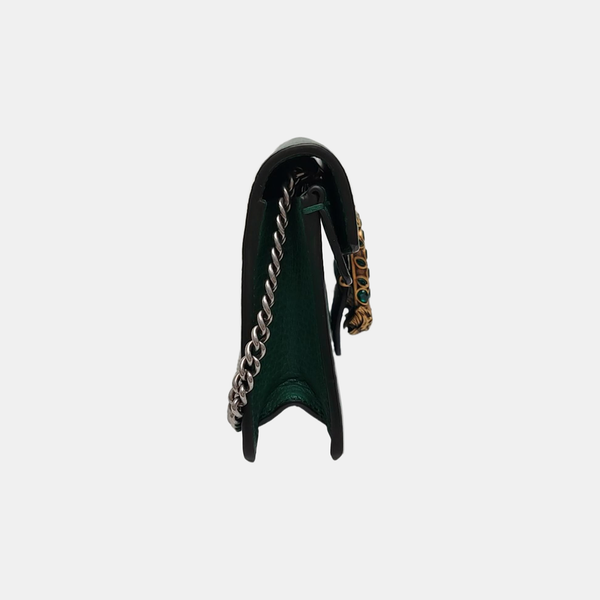 Authenticated pre-owned Dionysus Super Mini Calfskin Green - Shoulder Bag at Looply